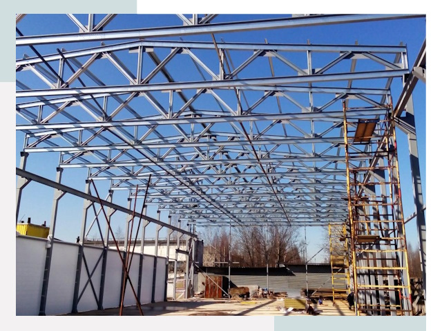 Строительство цехов в Шахты от 651 руб. под ключ