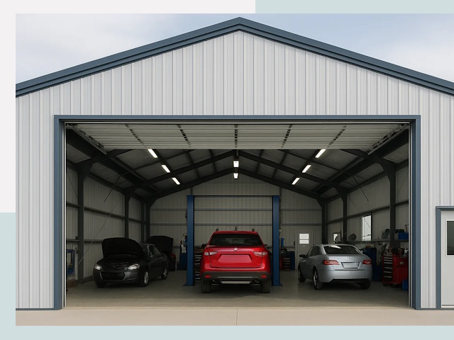 Ангары из сэндвич панелей от 651 руб. в Шахты