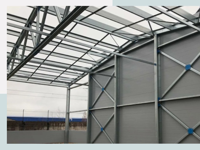 Каркасные ангары от СтальСтрой-Шхт по цене от 651 руб.
