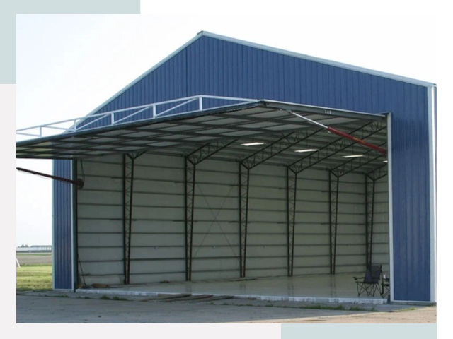 Прямо стенные ангары в Шахтах