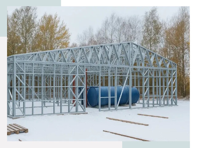 Металлические ангары в Шахтах