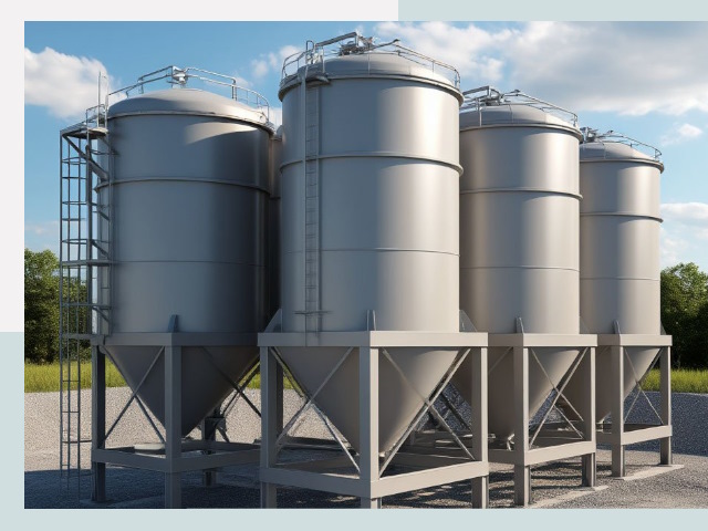 Металлические силосы от СтальСтрой-Шхт по цене 651 руб.