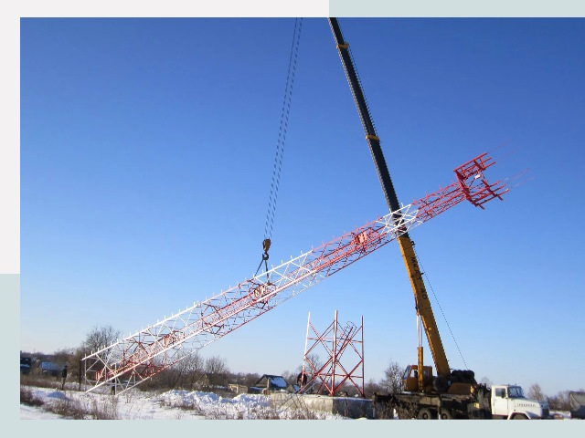 Строительство башен связи в Шахтах от 651 руб.