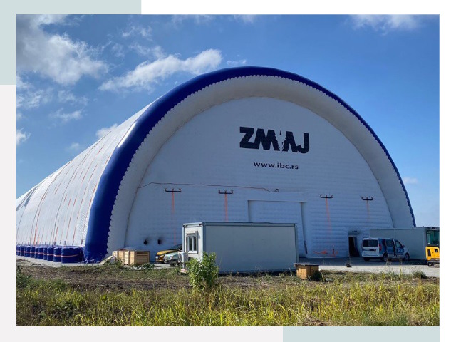 Брендирование ангаров в Шахтах